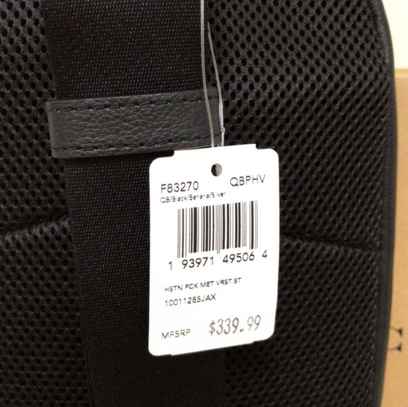 Coach Houston Pack With Varsity Stripe - Picture 8 of 8